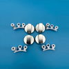 POMOS DE AJUSTE SUPERIOR DE ESTUFA 16 UNIDADES 10029978 ( 42 MM+6S+8S+6/8H) PLATA