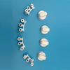 POMOS DE AJUSTE SUPERIOR DE ESTUFA 16 UNIDADES ( 42 MM+6S+8S+6/8H+6/6H) BLANCO