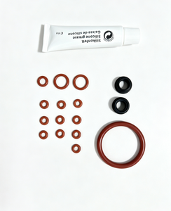 KIT SELLADO MAQUINA DE CAF&Eacute; CON GRASA DE SILICONA KIT 17 PZS 
