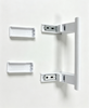 MANIJA PUERTA CONGELADOR CON TAPA 2 PZ (207MM) 7432600 7430668 743066800